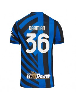 Billige Inter Milan Matteo Darmian #36 Hjemmedrakt 2024-25 Kortermet